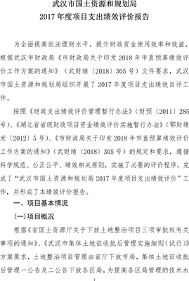 武漢市自然資源和規(guī)劃局財(cái)政資金項(xiàng)目預(yù)算績(jī)效評(píng)價(jià)服務(wù)優(yōu)化路徑研究